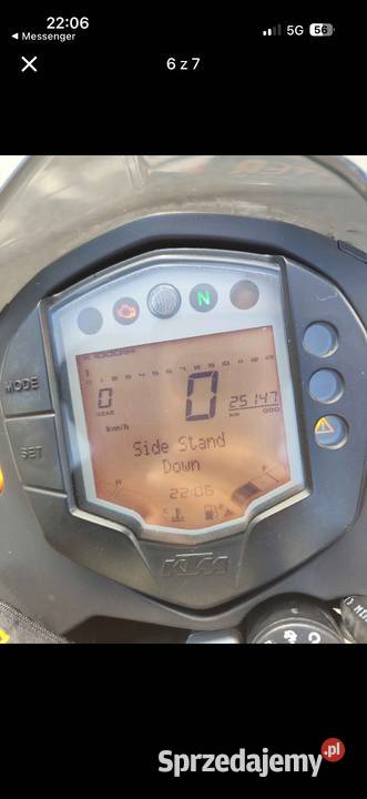 KTM duke 125 zachodniopomorskie