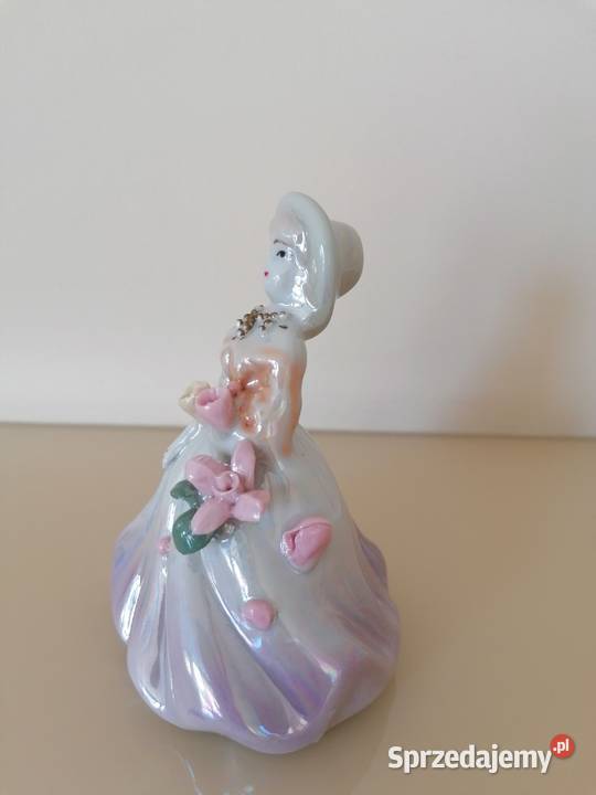 figurka kobieta porcelana Vintage Łódź