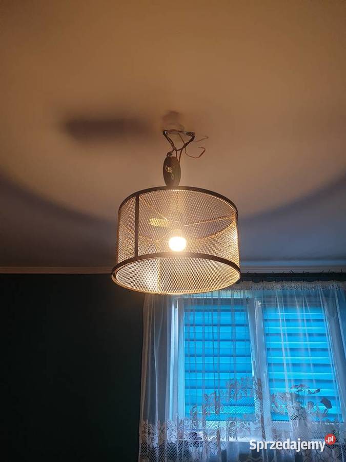 Lampa wisząca DELLOW E27 czarnymosiądz Dukla