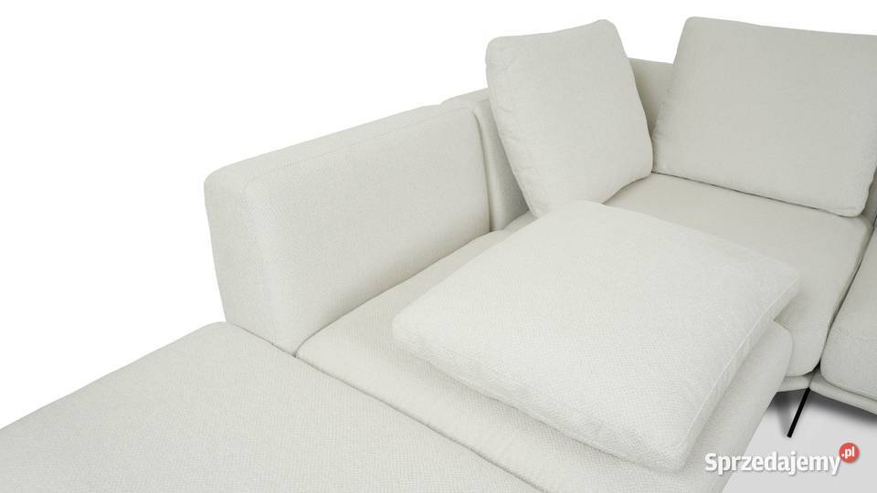 Narożnik Sines z barkiem w tkaninie NURIEL 56 Woźniki