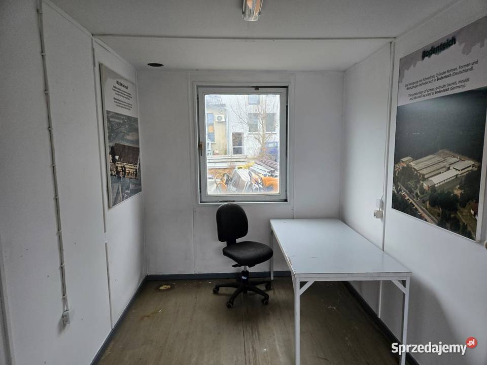 Kontener biurowy socjalny 515 x 255 x 3m Biznes i Przemysł
