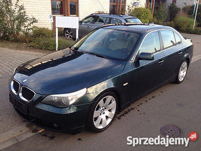 Bmw 530 d e60 Automat 2003 r Navi skóra Seria 5 Lublin sprzedam