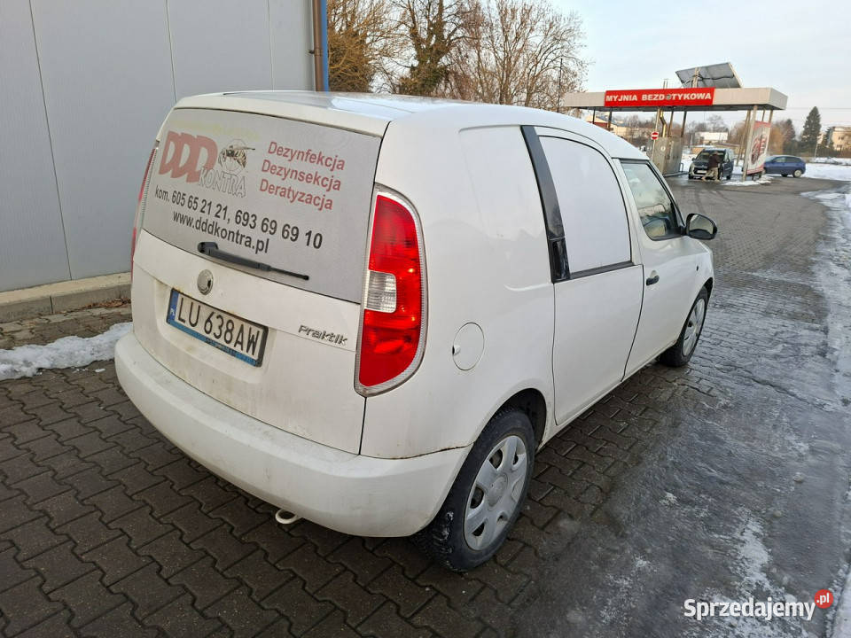 koda Praktik 12 benzyna wersja 2 osobowa ważne Jacków