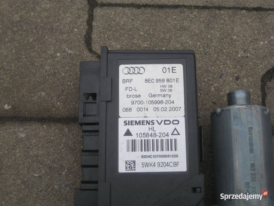 audi a4 b7 0507r silnik moduł sterownik Rakoniewice
