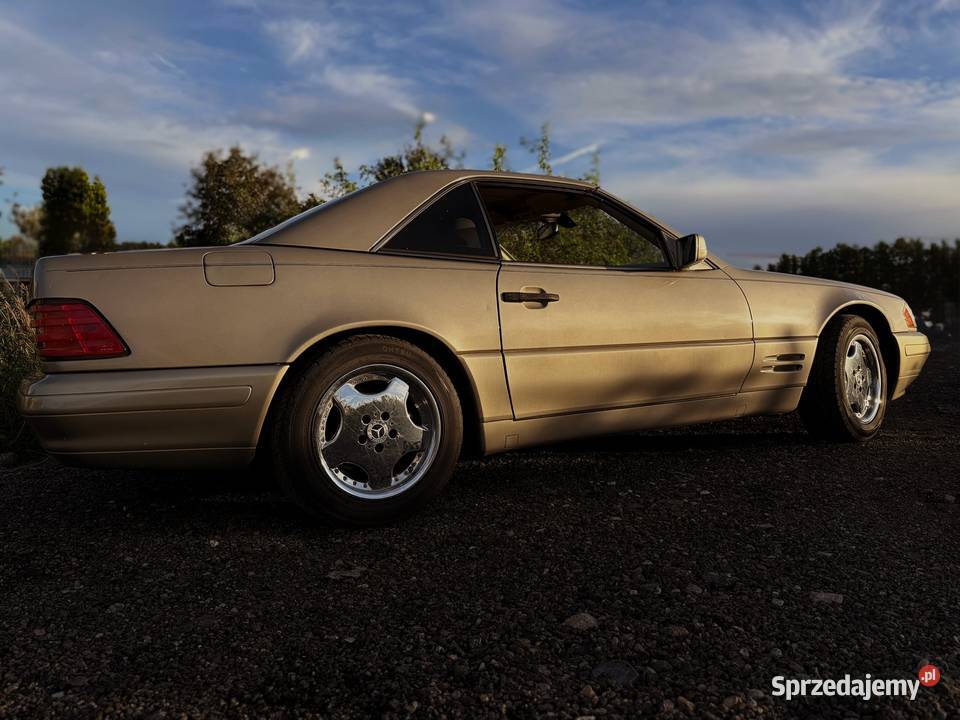 Mercedes-Benz SL500 R129 5.0 V8 złoty, ale skromny
