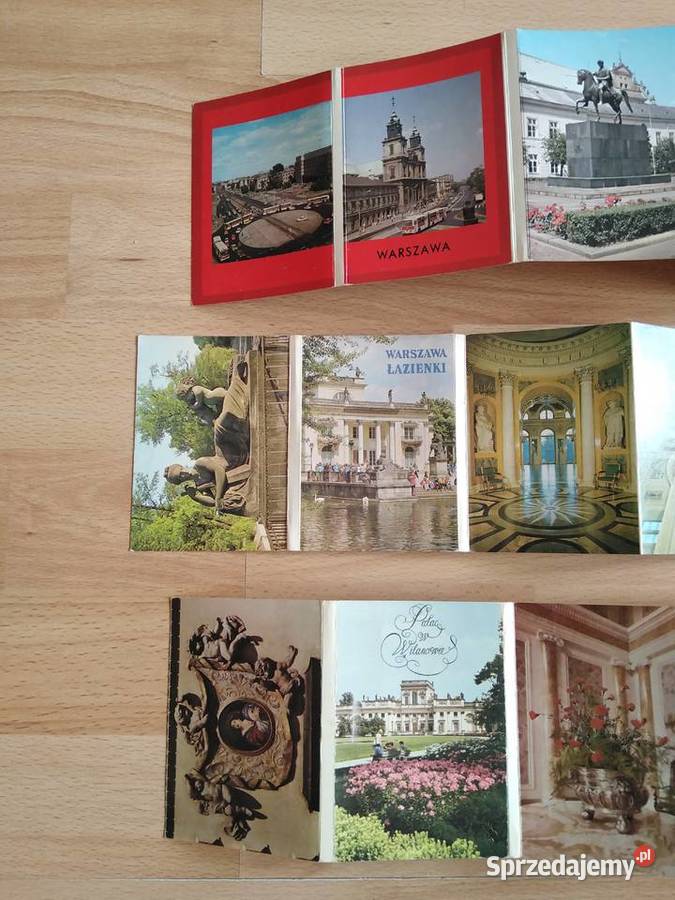 Książeczki Harmonijkowe WARSZAWA Na Zdjęciach Wałbrzych sprzedam