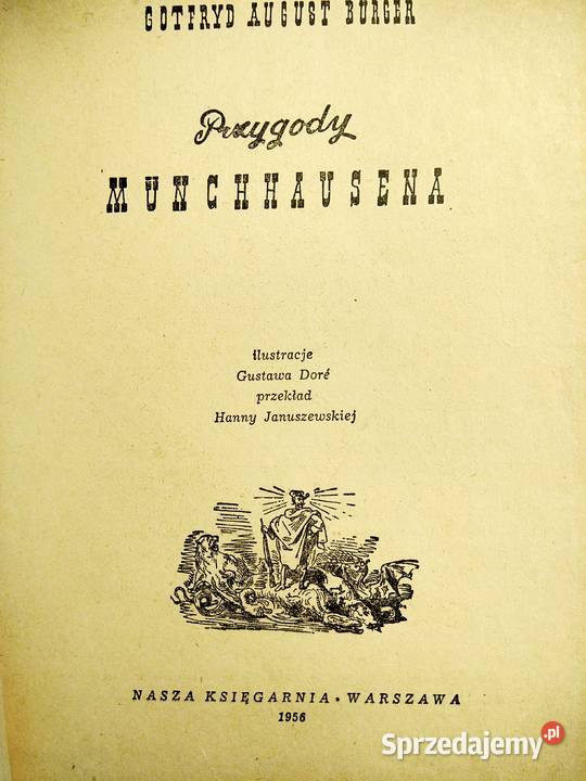 Przygody barona książki prezenty Bródno mazowieckie