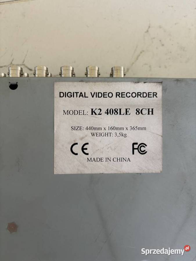 Rejestrator video małopolskie Proszowice