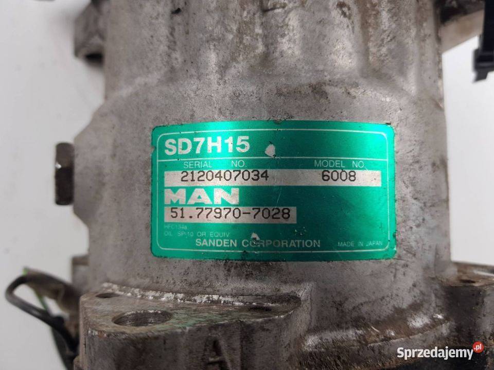 SPRĘŻARKA KLIMATYZACJI MAN TGX 51779707028 Lipno