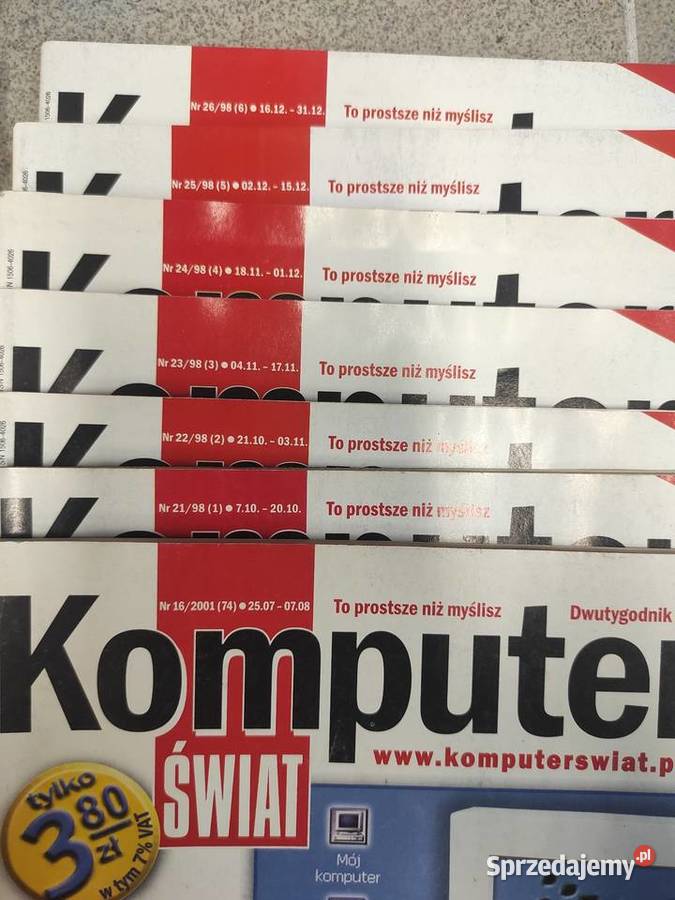 Komputer Świat roczniki Warszawa