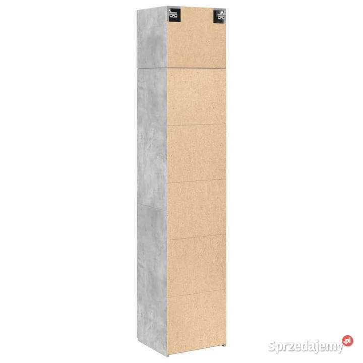 Wąska szafka szarość betonu 45x425x225 WM3281290 Warszawa