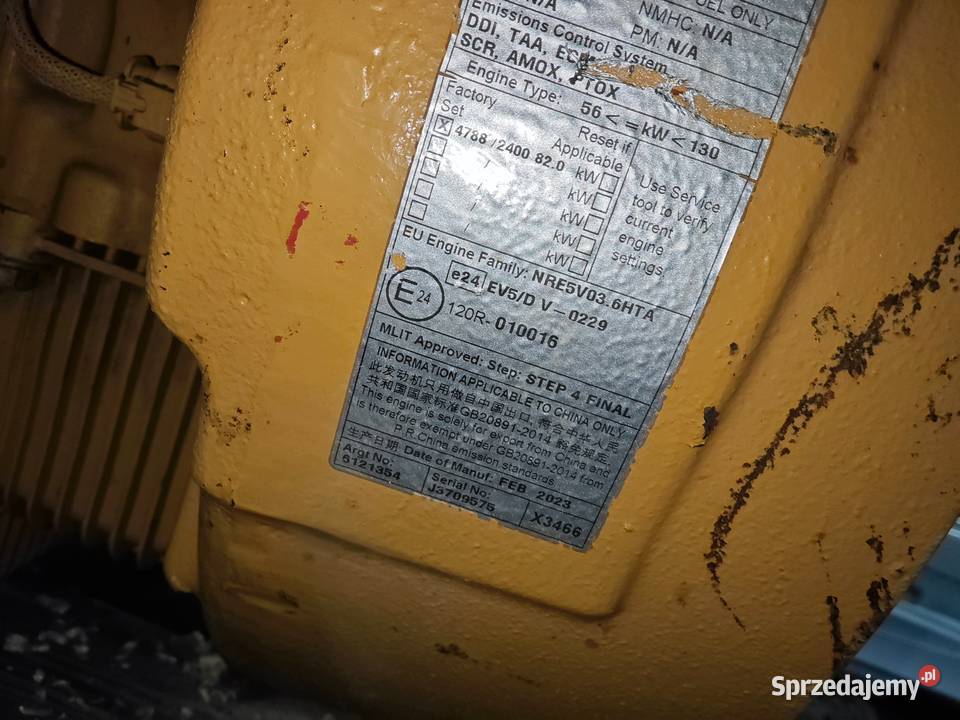 Silnik CAT Caterpillar C36 82KW Kompletny Opole Lubelskie sprzedam