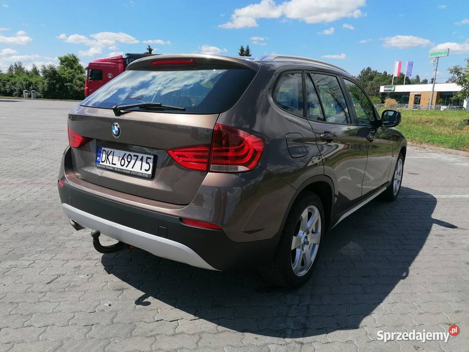 Bmw X1 xdrive 20 diesel 177 2010 przebieg 221 isofix dolnośląskie Kłodzko