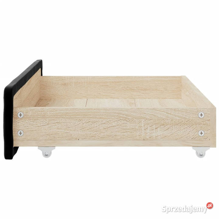 Szuflady pod łóżko 2 czarne WM833920 Warszawa