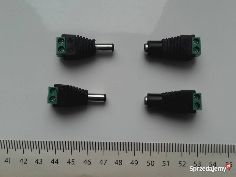 Złącze wtyczka 2Pin 55mmx21mm męskieżeńskie Bydgoszcz