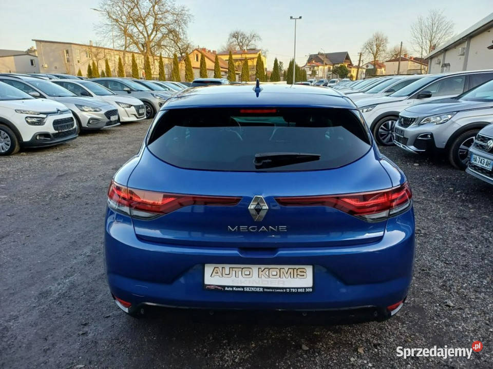 Renault Megane DuzaNaviFullLED AUTOMAT PÓŁSKÓRA czujnik parkowania Chrzanów