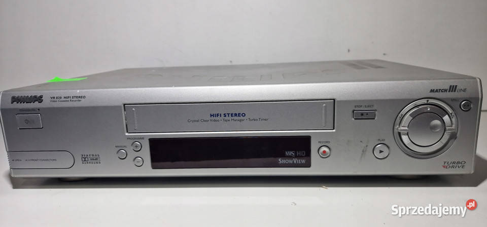 Video magnetowid Philips VR820 VCR VHS PILOT Międzychód