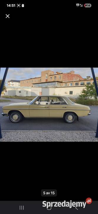 Mercedes w115 220 benzyna Automat 1973r 4/5