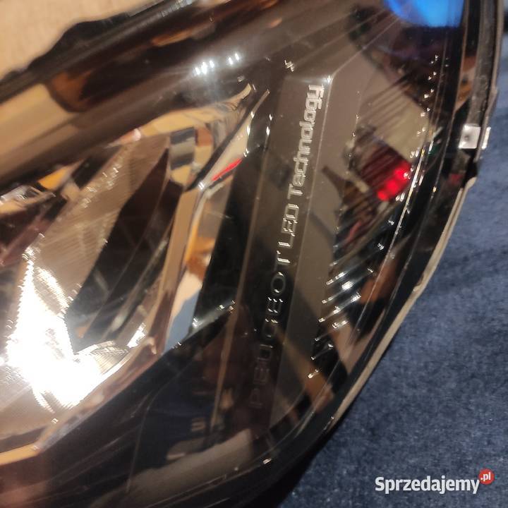 Peugeot 208 lampa przednia lewa LED stan igła Oświetlenie Kraków sprzedam