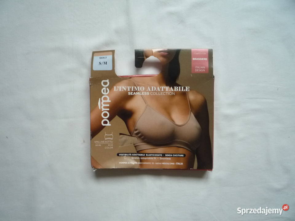 Pompea Bezszwowy biustonosz z mikrofibry SM Szczecin sprzedam