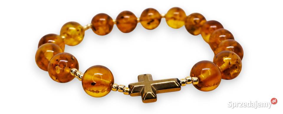 Bransoletka różaniec dziesiątka różańca z Warszawa