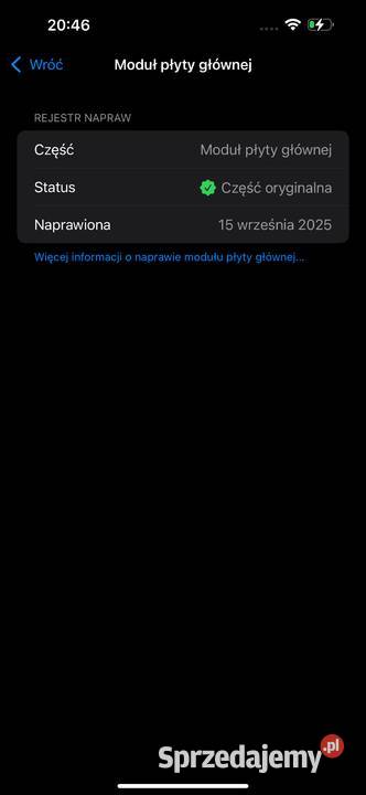 iPhone 15 Pro 100 kondycja baterii Wrocław