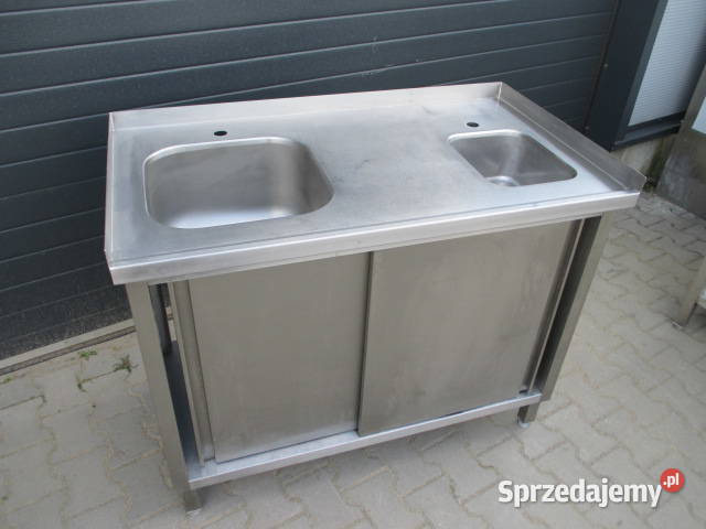 Zlew 2 Komorowy Drzwi Suwane 1166585 Gastronomia Ostrów Wielkopolski sprzedam