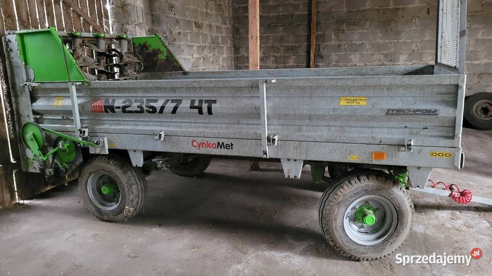 Rozrzutnik 4 T Techpom mazowieckie Ratowo sprzedam
