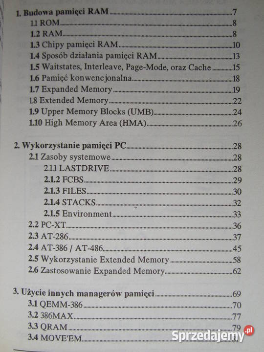 Mikroprocesory 80286 80386 i i486 R Goczyński 2 Kielce sprzedam