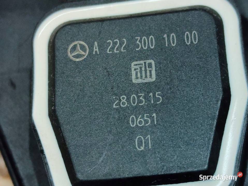 Potencjometr Pedał Gazu Mercedes EKlasa W212 22 Pozostałe wielkopolskie