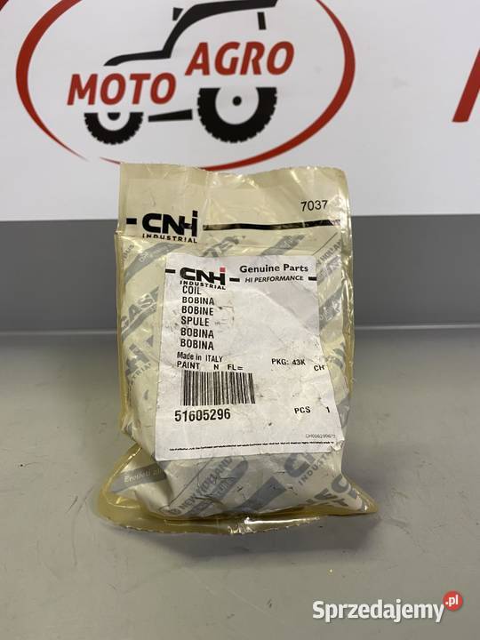 【Nico05】 Cewka elektrozaworu kombajnu New Holland 51605296 ORYGINAŁ