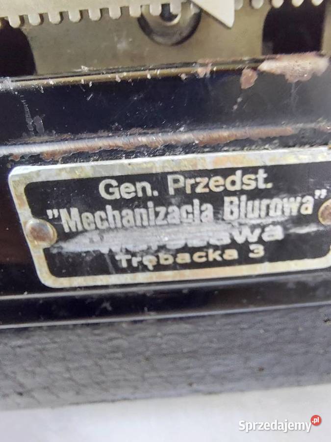 Przedwojenna Maszyna Continental 1936 Unikalna Kraków