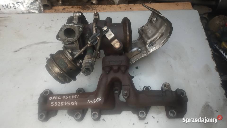 FIAT 13 JTD OPEL 13 CDTI turbosprężarka 55253504 Kielce