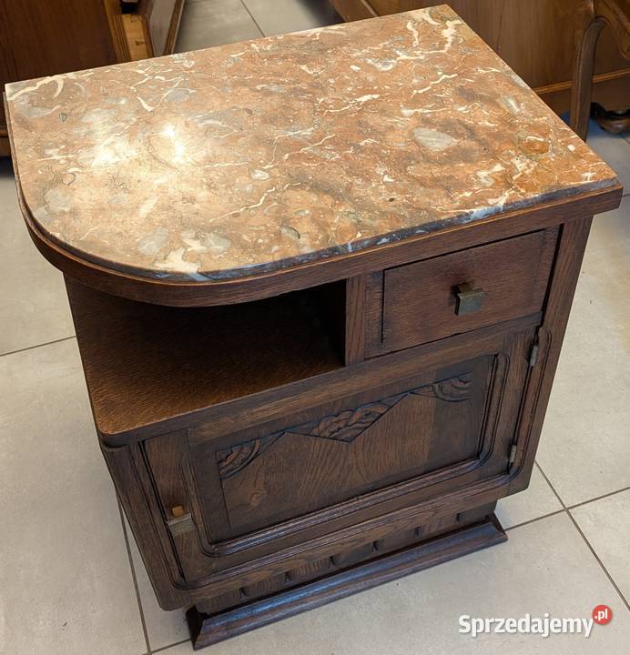 Piękna dębowa szafka art decosklep Dąbrowa Dąbrowa Górnicza sprzedam