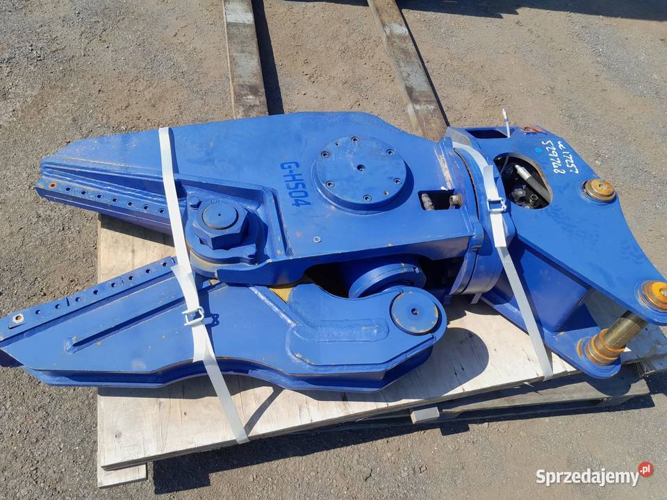 NOWE Hydrauliczne obrotowe nożyce do cięcia Maków Podhalański