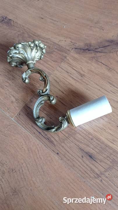 Stare mosiężne kinkiety Pozostałe