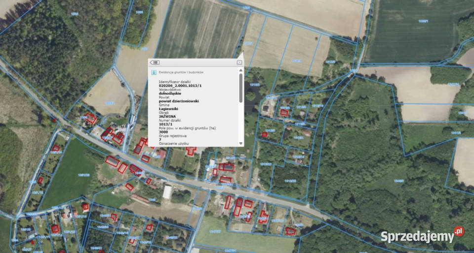 Działka zagrodowa 30ar Janczowice gm Łagiewniki Sprzedaż dolnośląskie