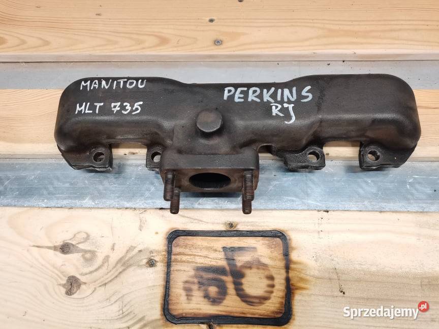 Manitou MLT 731 Kolektor wydechowy 3778E213