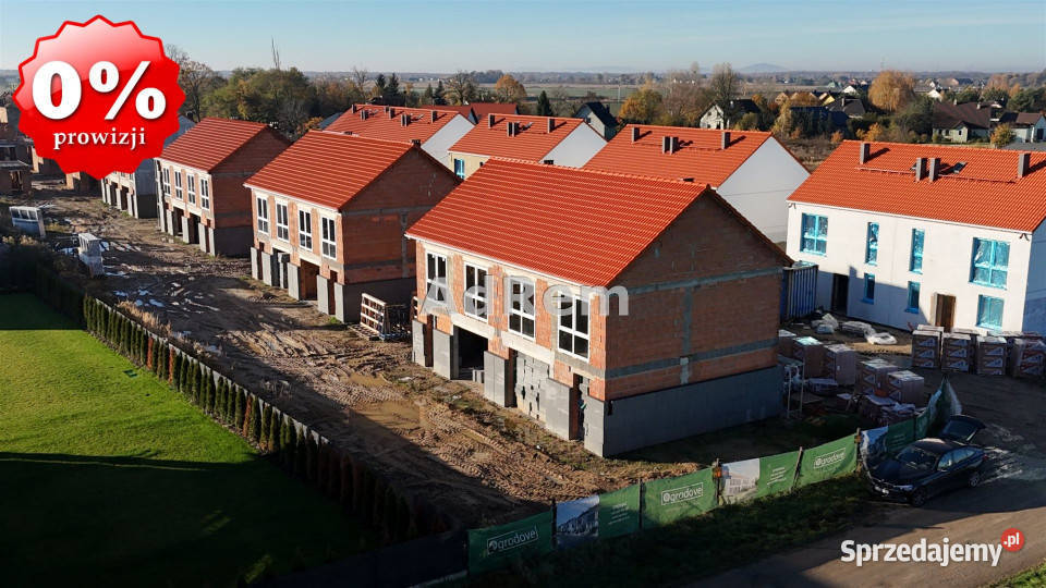 Dom bliźniak 9286 metrów Czernica Ogrodowa bliźniak dolnośląskie