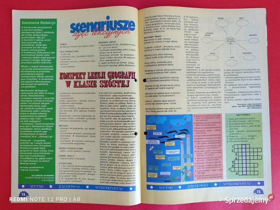 Zielona Liga 1999 3242 miesięcznik przyroda