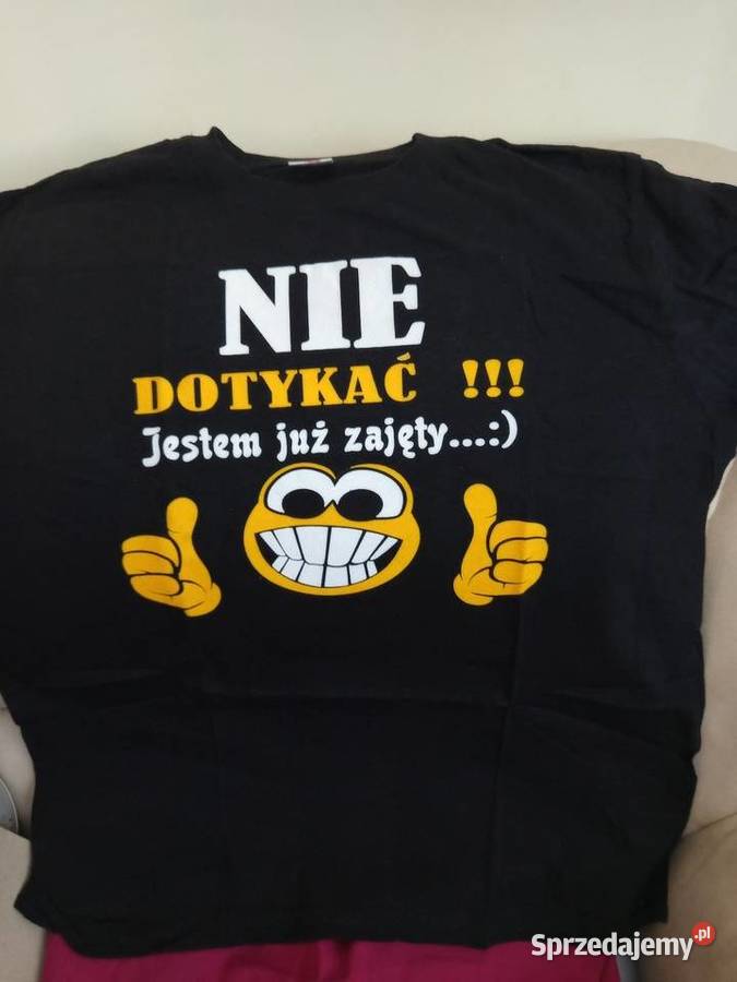 Koszulka Tshirt z napisem M Warszawa sprzedam