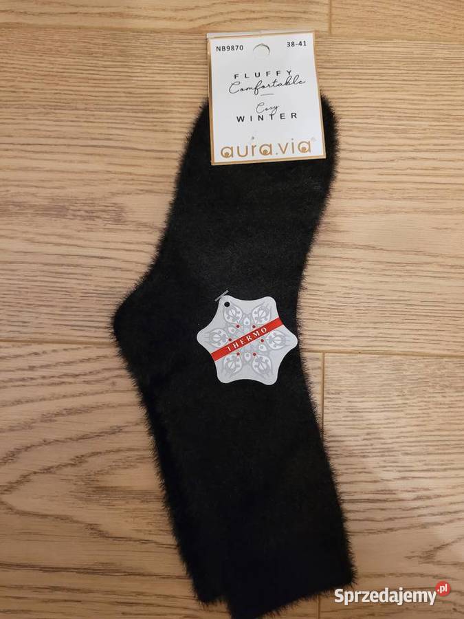 Nowe ciepłe futrzane skarpetki sprzedam