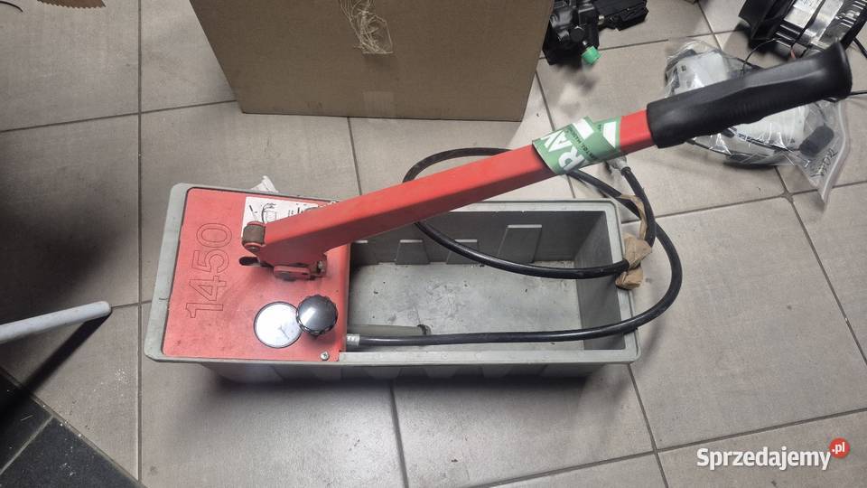 Pompa testowa ciśnieniowa RIDGID 1450 łódzkie Piotrków Trybunalski