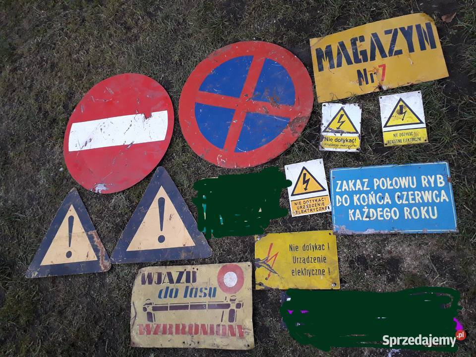 Tablica PRL tablica informacyjna znak drogowy Częstochowa