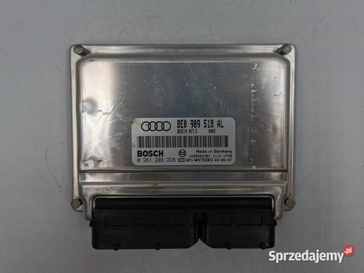 Sterownik Silnika Audi A4 B6 18T BFB 8E0909518AL mazowieckie Wyszków sprzedam