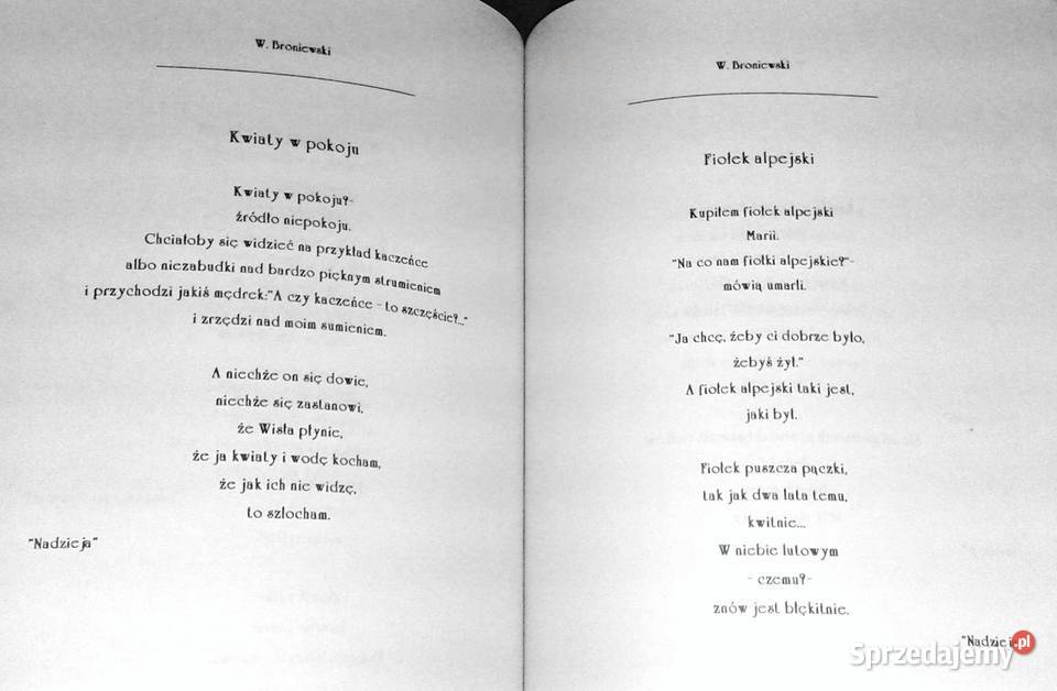 Jakiego nie znacie Władysław Broniewski lubelskie sprzedam