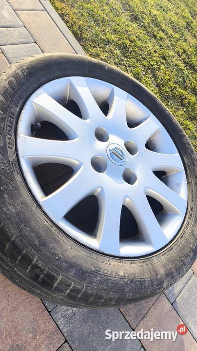 Alufelgi 16 NISSAN Almera Primera Tiida itd Samochodowe podkarpackie Godowa sprzedam