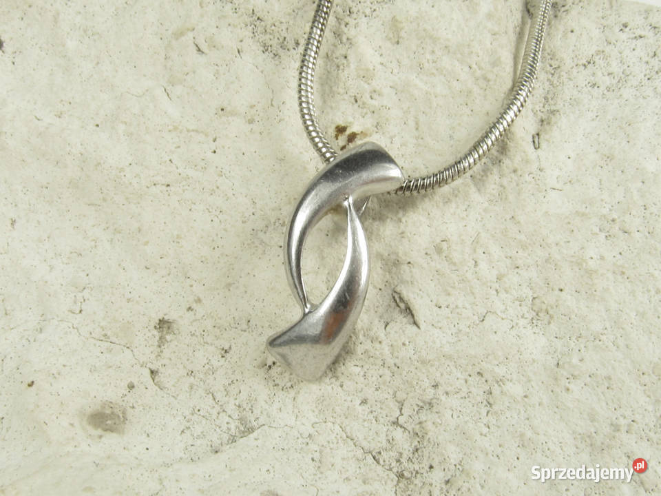Srebrna asymetryczna zawieszka unikat srebro 925 śląskie Katowice sprzedam