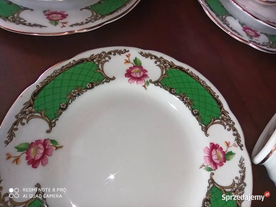 Filiżanka z talerzykiem deserowym Harrowby pomorskie Gdańsk sprzedam