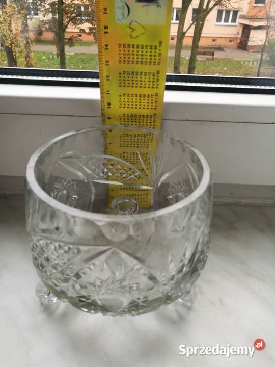 Kryształowe miseczki prl Porcelana i szkło sprzedam